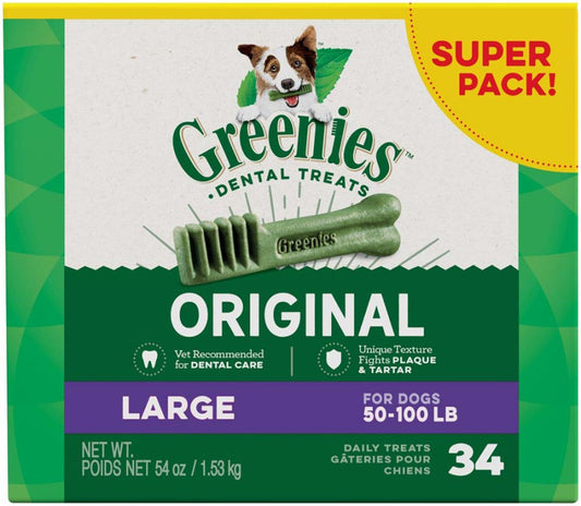 GREENIES Original Dental Treats Super Pack Large 54oz