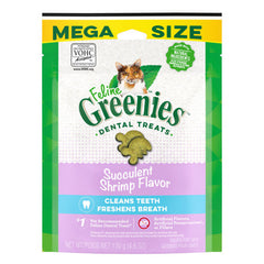 Greenies Feline Adult Cat Dental Treats Succulent Shrimp 1ea/2.1 oz