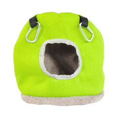 A & E Cages Happy Beaks Snuggle Sack Bird Hut Assorted 1ea/MD