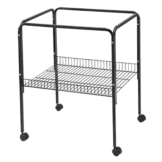 A&E Cage Universal Stand Black 2pk