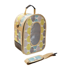 A & E Cages Happy Beaks Soft Sided Voyager Bird Carrier Tan, 1ea/LG