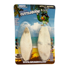 A & E Cages Natural Cuttlebone 1ea/5 in, 2 pk (Pack of 3)