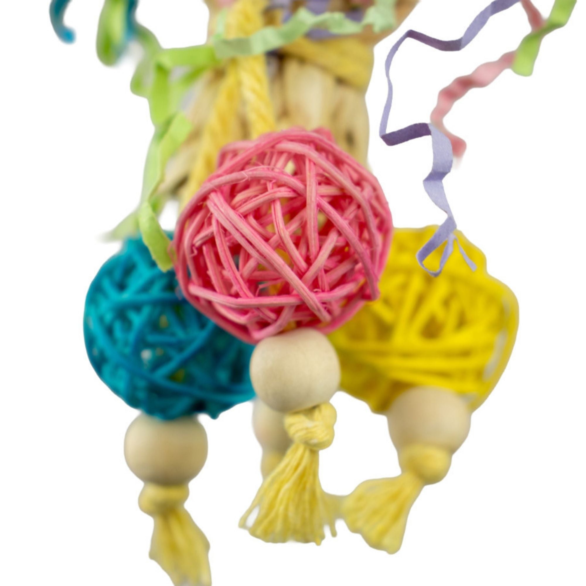 A & E Cages Happy Beaks Balloon Burst Bird Toy 1ea