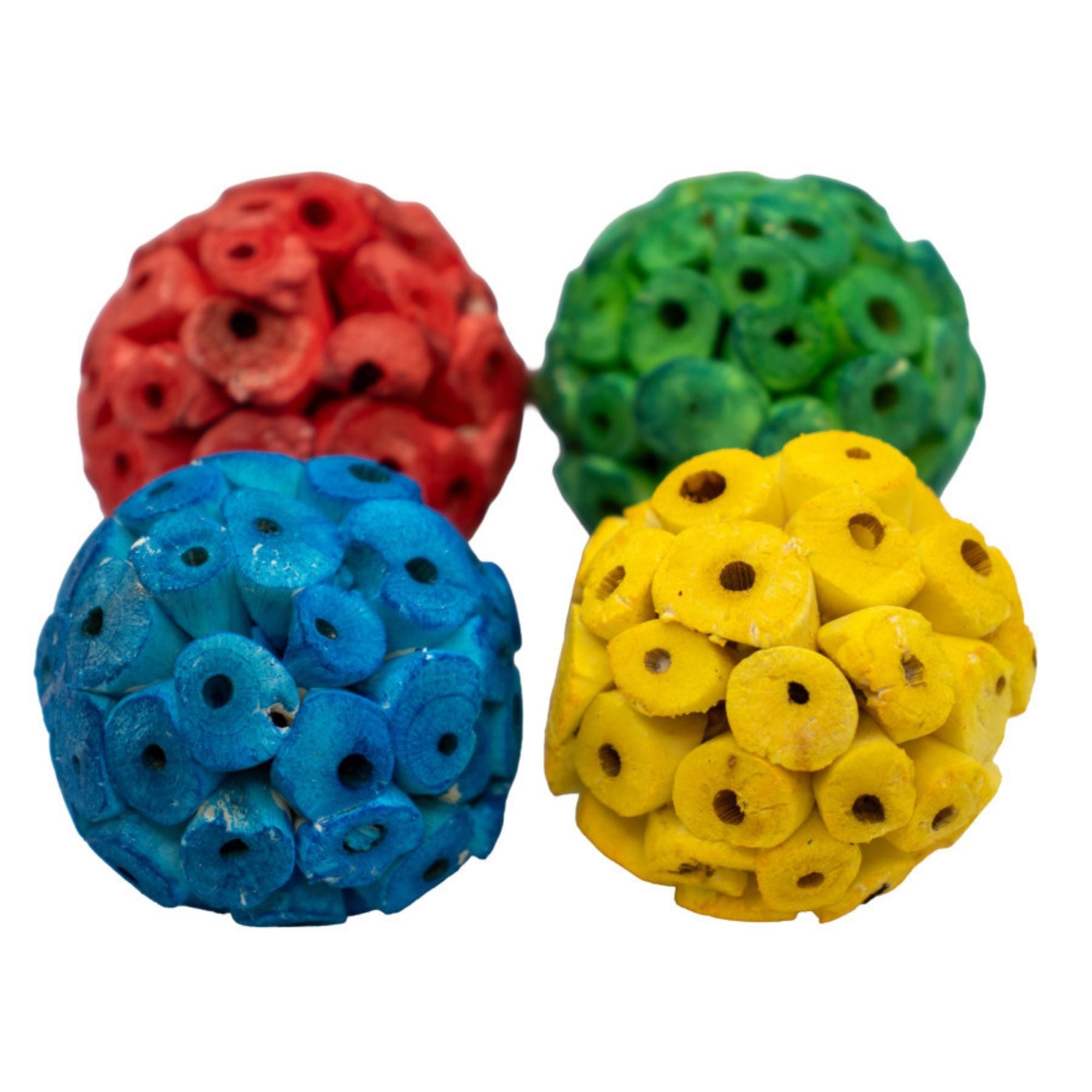 A & E Cages Happy Beaks Vivid Vibes Sola Balls 1ea