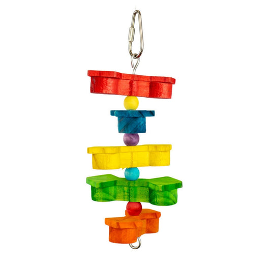 A & E Cages Happy Beaks Twisty Tweet & Treat Bird Toy 1ea