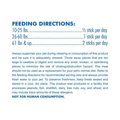 N-Bone Dog Flossta Dental Chews Beef 15 Pack 12oz.