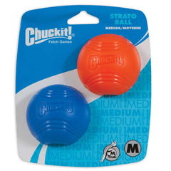 Chuckit! Strato Ball Dog Toy Medium 2Pk