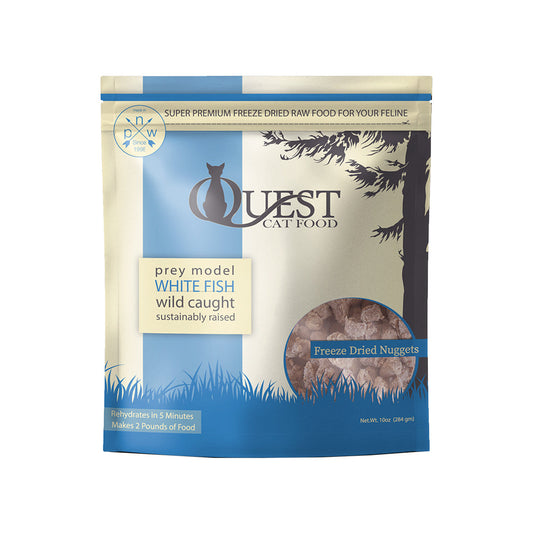 Steves Cat Quest Freeze Dried Nuggests Whitefish 10Oz Default Title