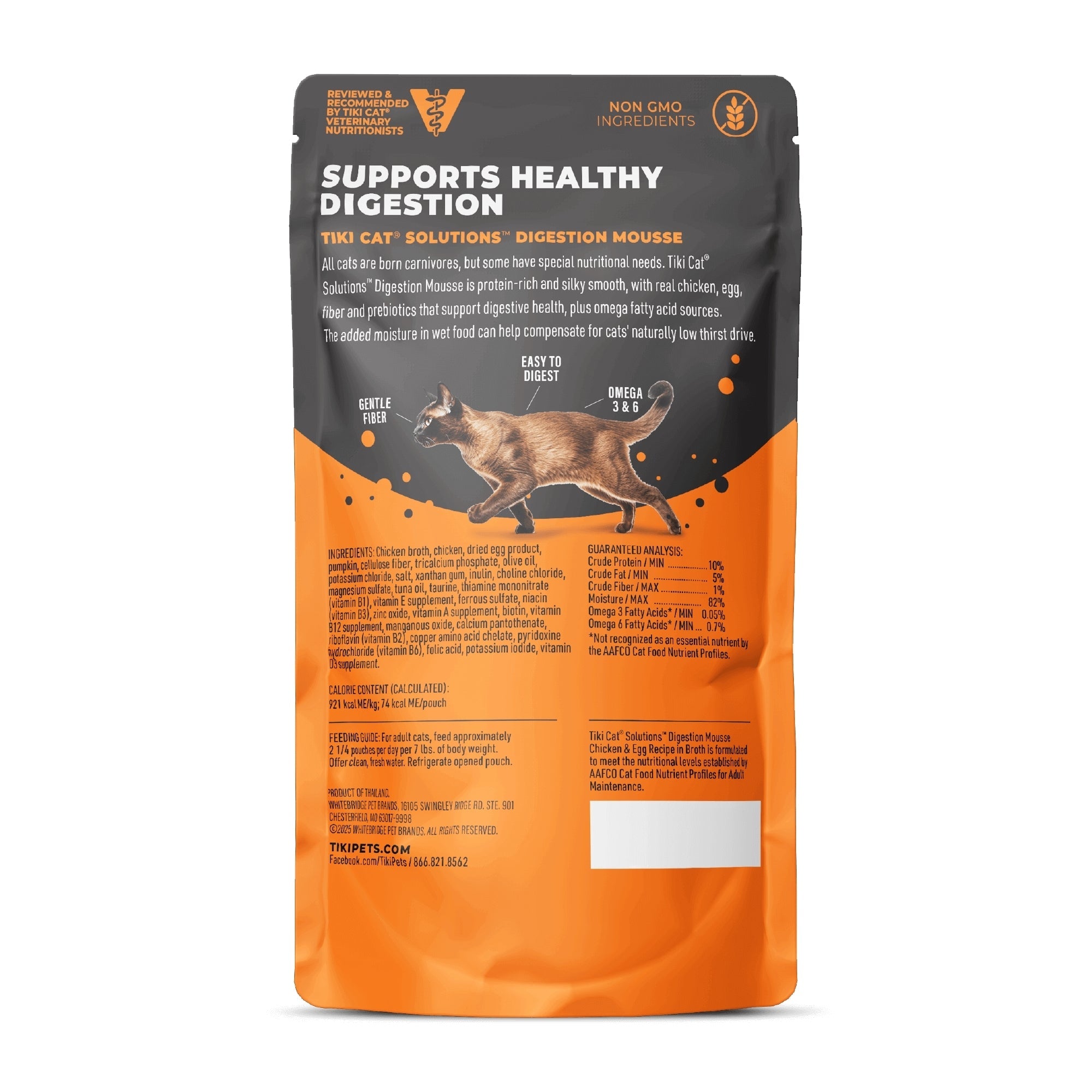 Tiki Pet Cat Solutions Topper Tummy 1.5oz. (Case of 12)