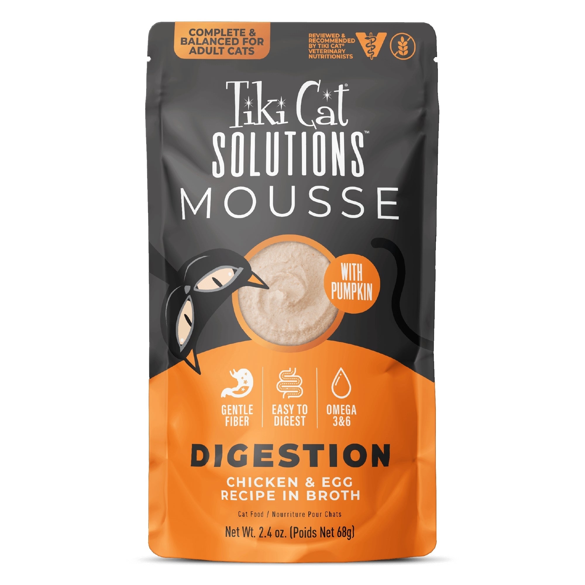 Tiki Pet Cat Solutions Topper Tummy 1.5oz. (Case of 12)
