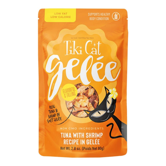 Tiki Pet Cat Gelee Tuna & Shrimp 2.8oz. (Case of 12)