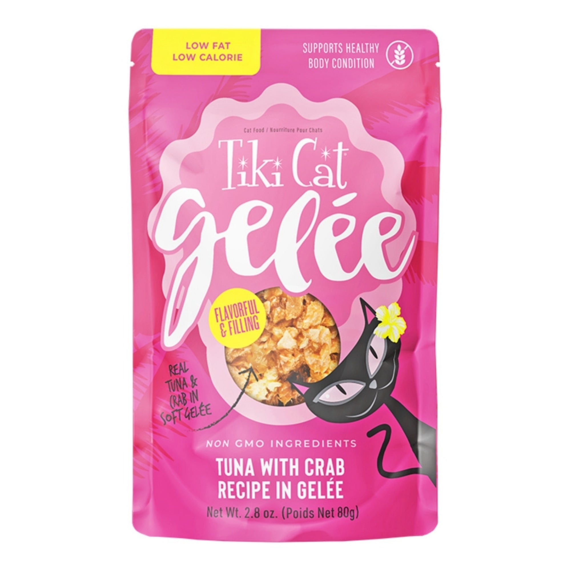 Tiki Pet Cat Gelee Tuna & Crab 2.8oz. (Case of 12)