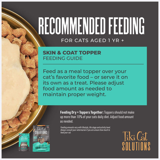 Tiki Pet Cat Solutions Skin & Coat Salmon 2.8Lb