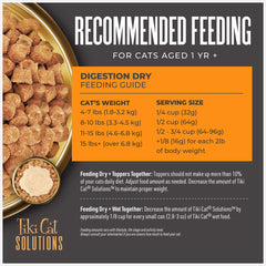 Tiki Pet Cat Solutions Digestion Lamb 2.8Lb