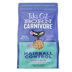 Tiki Pet Cat Born Carnivore Hairball Chicken 3Lbs.
