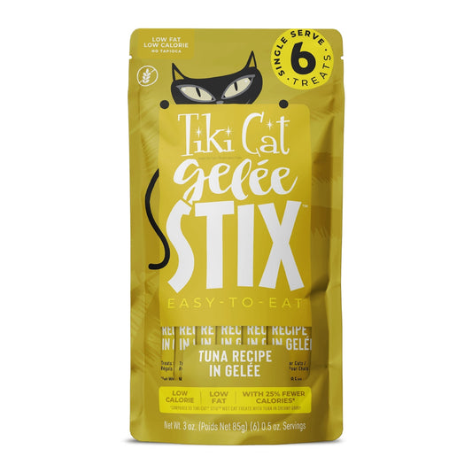 Tiki Pet Cat Stix Gelee Tuna 3oz. (Case of 12)