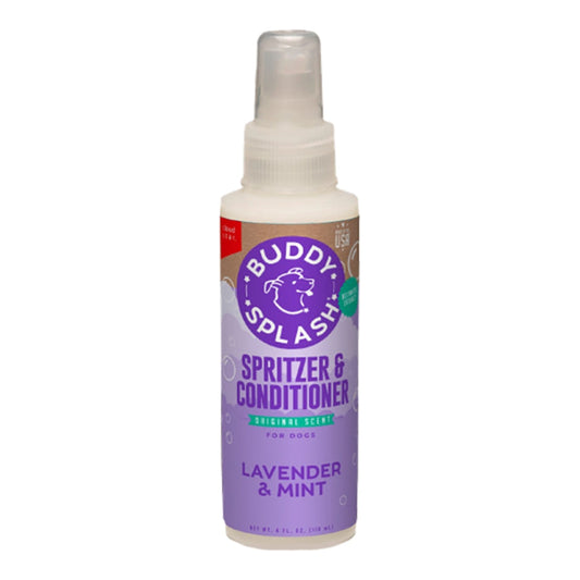 Cloud Star Buddy Splash Original Lavender and Mint Dog Spritzer and Conditioner; 4oz. Spray