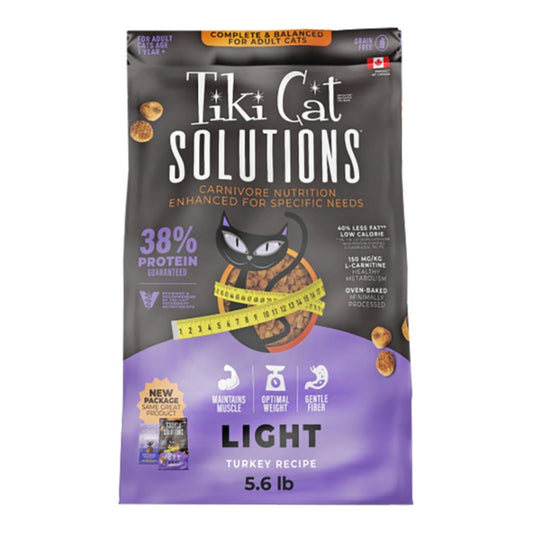 Tiki Pet Cat Solutions Light Turkey 5.6Lb