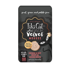 Tiki Pet Cat After Dark Mousse Chicken & Beef 2.8oz. (Case of 12)