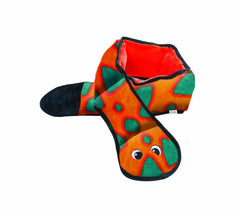 Outward Hound Invincibles Dog Toy Snake 6 Squeakers Extra Large