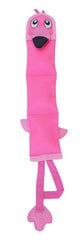 Outward Hound Invincibles Dog Toy Fire Biterz Flamingo Extra-Large