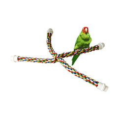 JW Pet Comfy Perch Cross Multi-Color 1ea/MD