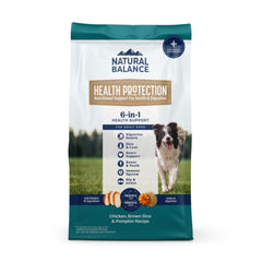 Natural Balance Pet Foods Health Protection Dry Dog Food Chicken, Rice Pumpkin, 1ea/24 lb