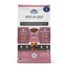 Natural Balance Pet Foods Specialized Sensitive Skin Stomach Dry Dog Food Salmon Oatmeal, 1ea/22 lb