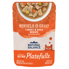 Natural Balance Platefulls Indoor Turkey & Duck Formula in Gravy Cat Food 3oz