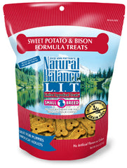 Natural Balance L.I.T. Small Breed Dog Treats Sweet Potato & Bison 8oz