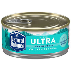 Natural Balance Pet Foods Original Ultra Grain Free Canned Cat Food Chicken 5.5oz
