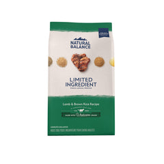 Natural Balance L.I.D. Lamb and Brown Rice Dry Dog Food 12lb