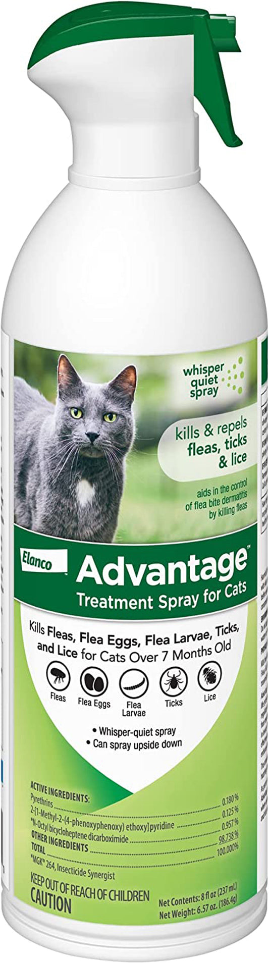 Advantage Cat Treatment Spray 8Oz