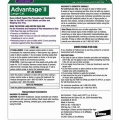 Advantage II Large Cat Single Dose Purple