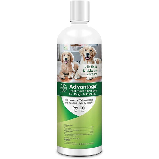 Advantage Flea & Tick Shampoo Puppies & Dog 24oz
