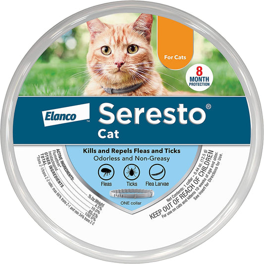 Seresto Flea & Tick Collar 8 Month Protection Cat