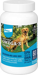 Bayer Dog Omega-3 Fish Oil Capsules 60Ct.