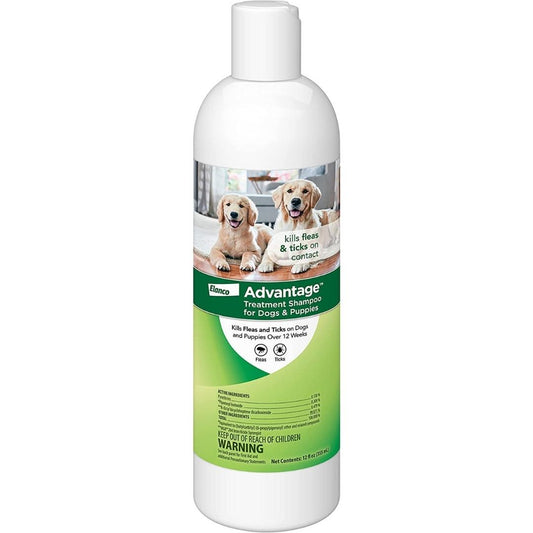 Advantage Flea & Tick Shampoo Puppies & Dog 12oz