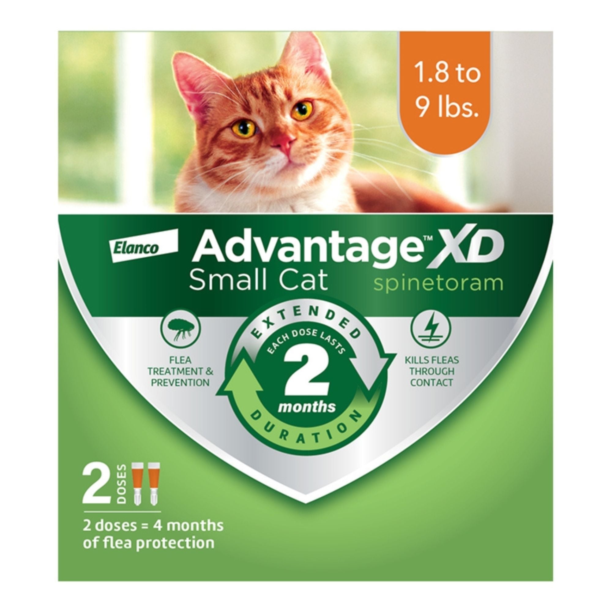 Advantage XD Cat Small - 2 Pack