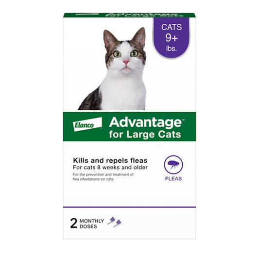Advantage Cat Classic Large 9+ Lbs - 2 Pack