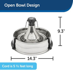 Petsafe Dog & Cat Drinkwell Stainless Multi - Pet Fountain