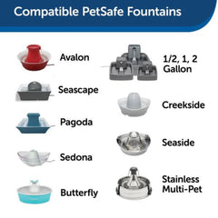 Petsafe Dog & Cat Drinkwell Replacement Foam Filters - 2 Pack