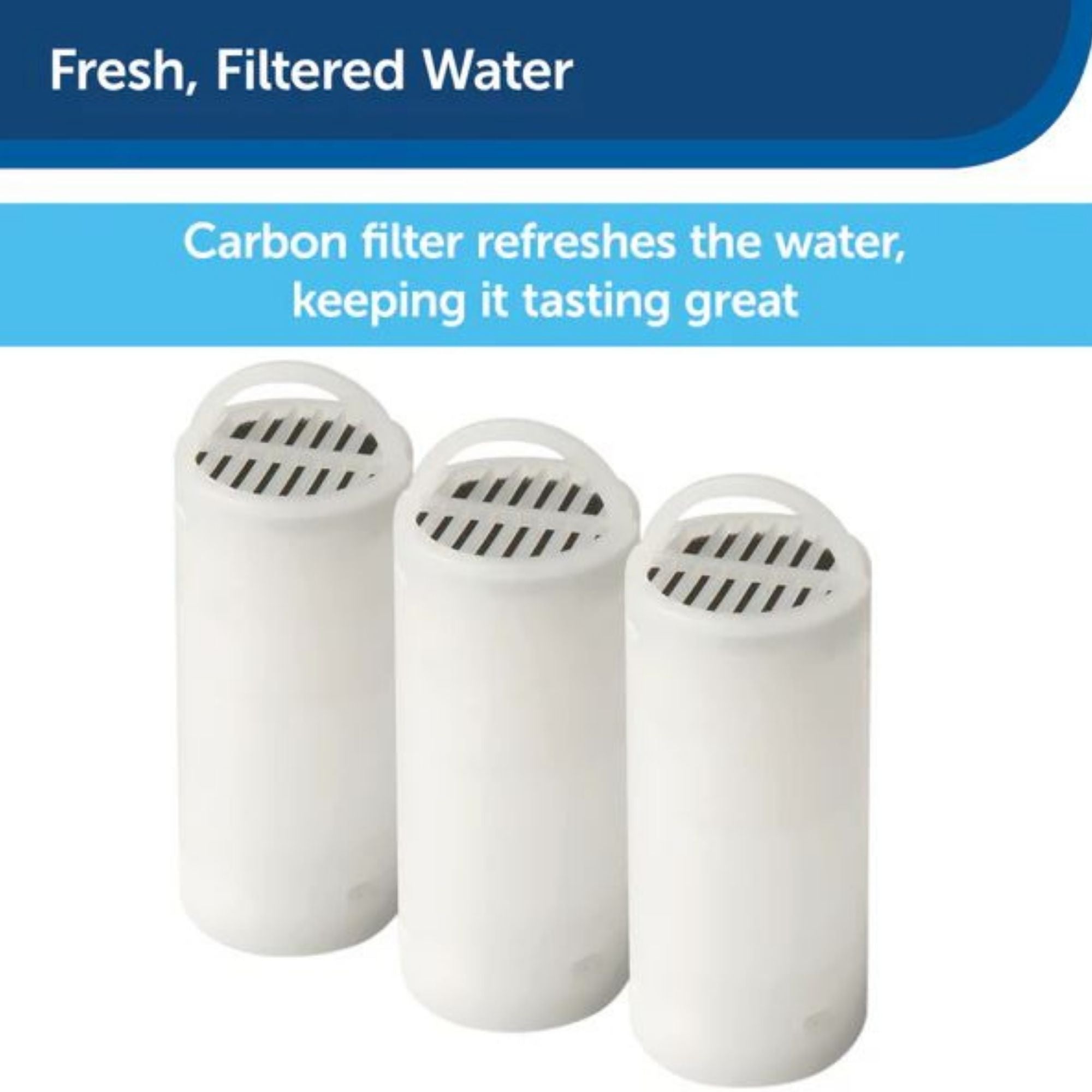 Petsafe Dog & Cat Drinkwell Replacement Carbon 360 Filter - 3 Pack