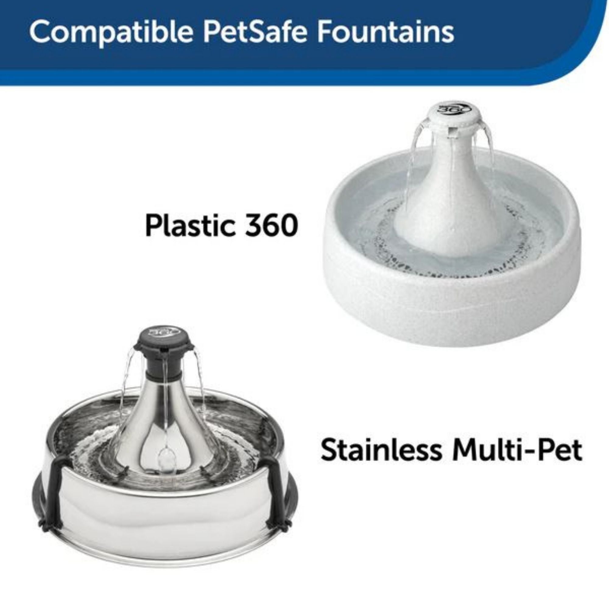 Petsafe Dog & Cat Drinkwell Replacement Carbon 360 Filter - 3 Pack