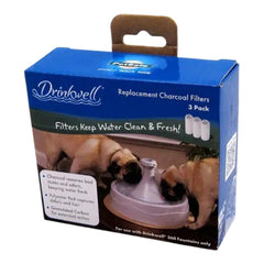 Petsafe Dog & Cat Drinkwell Replacement Carbon 360 Filter - 3 Pack