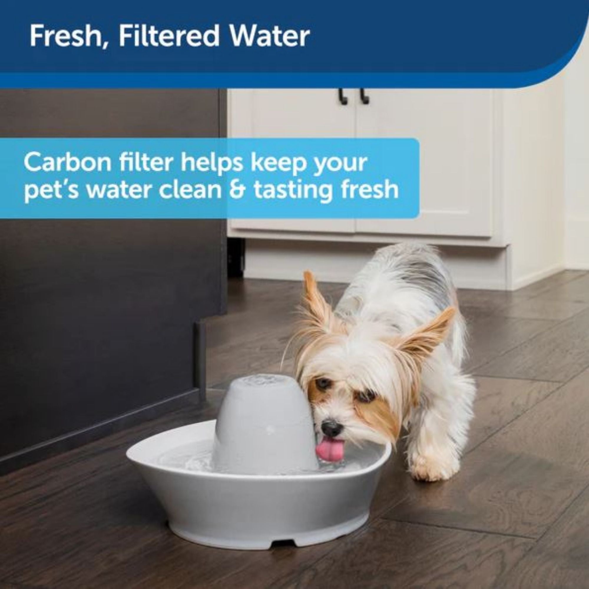 Petsafe Dog & Cat Drinkwell Replacement Carbon Filters Ceramic Fountains - 4 Pack