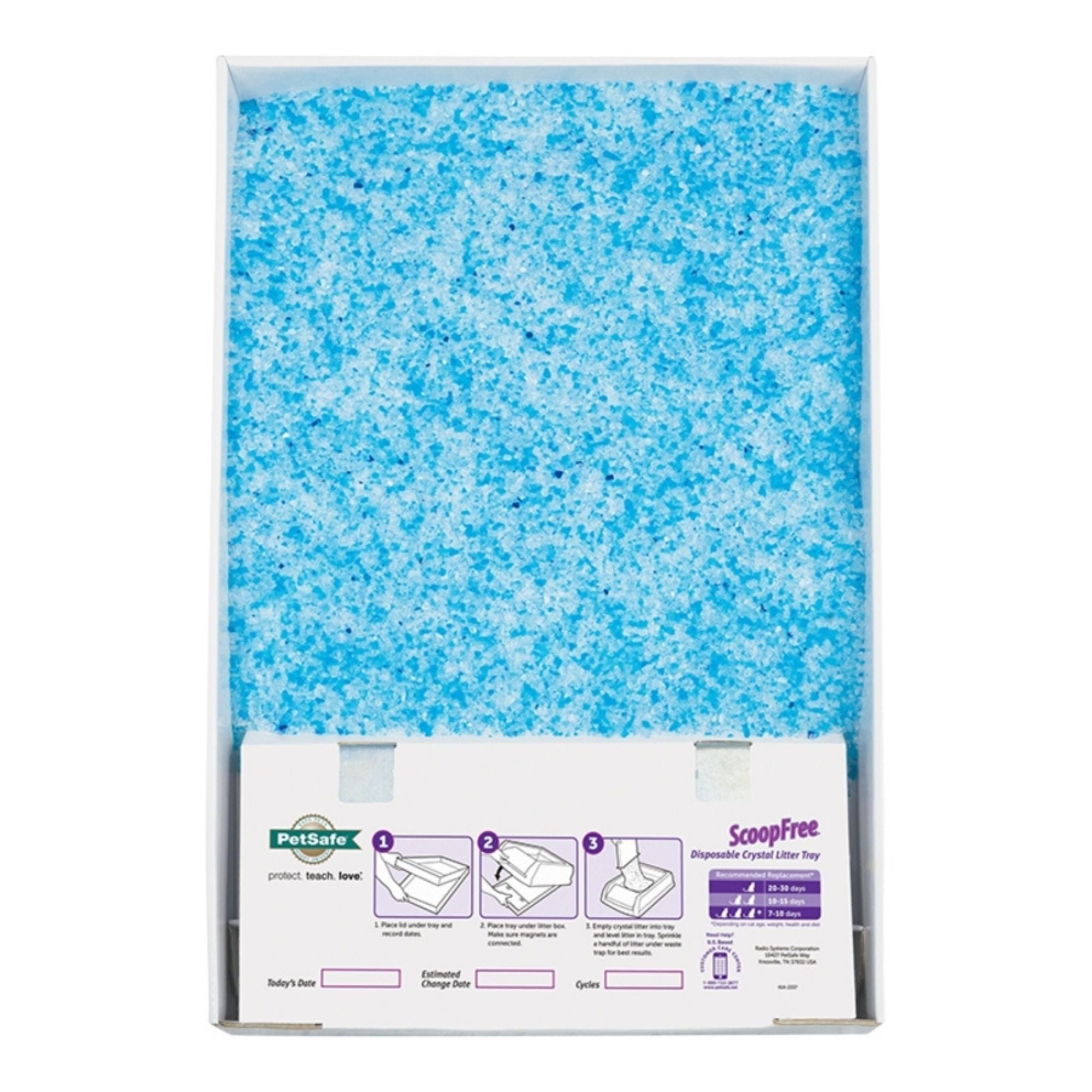 Petsafe Cat Scoop Free Complete Litter Tray Blue 1 Pack