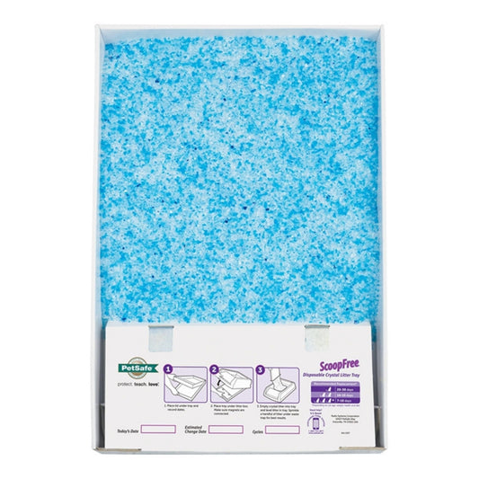 Petsafe Cat Scoop Free Complete Litter Tray Blue 1 Pack