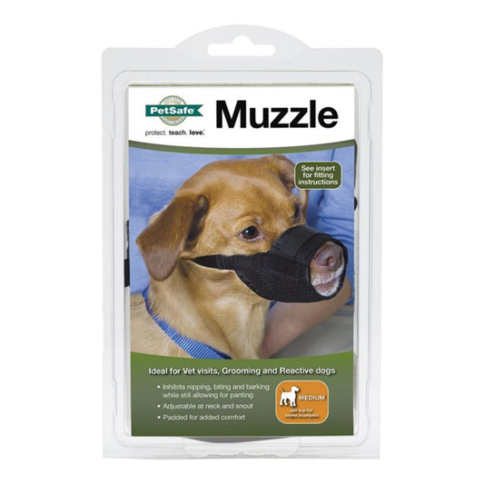 Petsafe Dog Muzzle Black Medium