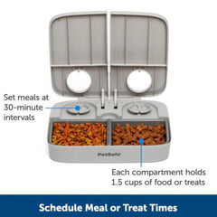 Petsafe Dog & Cat Automatic 2 Meal Feeder